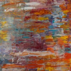 Gemälde, Informel, Acryl & Mischtechnik auf Leinwand, 2024, 70 x 140 cm